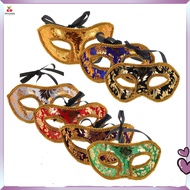 【Ready Stock】 7 Pcs Mask Carnival Boys Masquerade Party Man 16.00X8.00X1.00CM Plastic Woman zhixiang