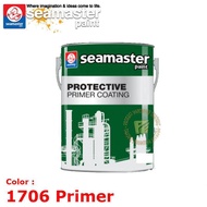Seamaster Paint (1706/White) Expoxy Primer Protective Coating-1L & 5L