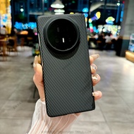 Carbon Fiber Leather Case for Honor Magic V5 V3 Fold Smartphone Shockproof Magnetic Hinge Cover Hard