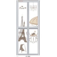 Toilet Bi Fold Door,  Toilet Door,  Aluminium Door,  Folding Door,  Bi Fold Door,  DIY Door