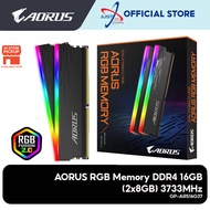 Gigabyte AORUS 16GB(8X2) DDR4 3733MHZ RGB GAMING RAM (GP-ARS16G37 / GP-ARS16G37D)