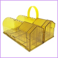Live Mice Trap Reusable Mice Boxe Cages Live Mice Catcher Set of 2 Animal-Friendly Catch and Release