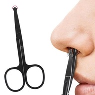 MATA Nose Hair Scissors Eyebrow Shaver Stainless Steel Thread Blunt Nose