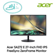 Acer SA272 E 27-Inch FHD IPS FreeSync ZeroFrame Monitor with 100Hz Refresh Rate (NEW 2023 MODEL)