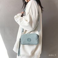handphone sling bag Women's Bag2022New One-Shoulder Crossbody Dual-Use Canvas Multi-Layer Wrist Waterproof Change and Mo