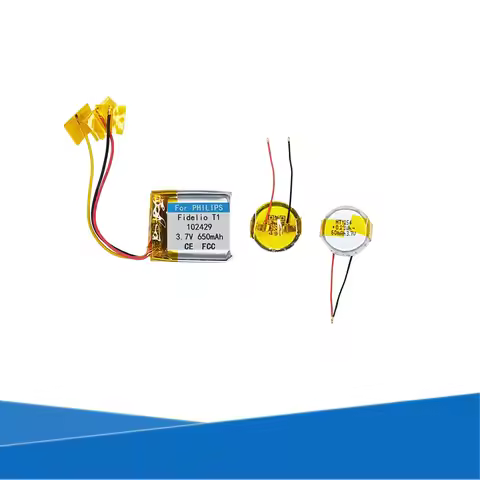 Original Replaces 60~650mAh 102429 HT1254 Battery For PHILIPS Fidelio T1 Game Airpods Handsfree Earp