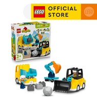 LEGO DUPLO Town 10475 3 in 1 Construction Vehicles (22 Pieces)