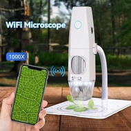 TOMLOV WiFi Electron Microscope 2MP 1080P USB Microscope for Phone Computer Connecting Microscope Ph