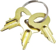 SPJIUQI 3X Ignition Key 72162639 for Vintage Allis Chalmers D10 D12 D14 D15 D17 D19 Case Internation