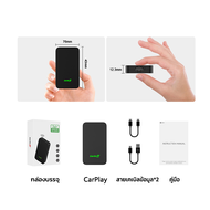 Carlinkit CarPlay Ai Box Android 13 กล่องทีวีไร้สายไร้สาย 8+128GB QCM 8-Core SM 6225 Android Auto Yo