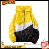 【Local Ready Stock】【NERO】HENRY Unisex Jacket Couple men women plus size sports jacket windbreaker ja