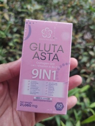 Gluta Asta Collagen Q10 with VitaminA B6 C E 9in1