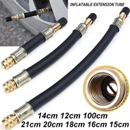 1 Pcs Tire Rubber Valve Extension Tube Car Vacuum Air Valve Extension Tube Inflatable Extension Tube