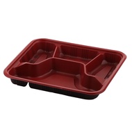 Disposable Lunch Box Takeaway Packing Box Wholesale Rectangle Fast Food Box Plastic Bento Lunch Box 