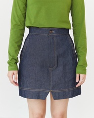 Pudee Maitree Revised Skirt กระโปรงยีนส์สั้น (รอตัด 7-14 วัน) ช่วงโปรโมชั่นอาจจะรอนานกว่าปกติ
