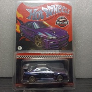 Hotwheels RLC Nissan Skyline GTR R34