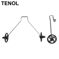 [TENOL] Landing Gear Set RC Aircraft Model Aircraft Wheel Bracket Attachment Replaces RC Fixed Wing 