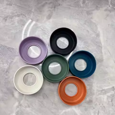 1Pc 71-75mm Silicone Coaster Bottom Cover for Tyeso Water Bottle Anti Slip Universal Bottom Sleeve C
