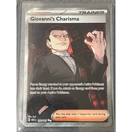 Pokemon TCG SV3.5 151 - Giovanni's Charisma - 197/165 - Full Art Secret Rare
