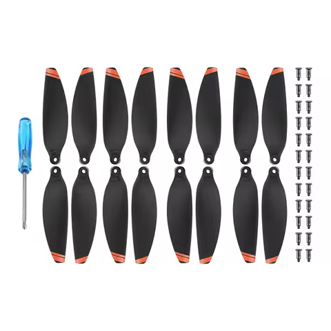 16 Pieces Propeller for DJI Mini 2/4K/SE/2SE, Portable Low Noise Light Weight Props, for DJI Mavic M