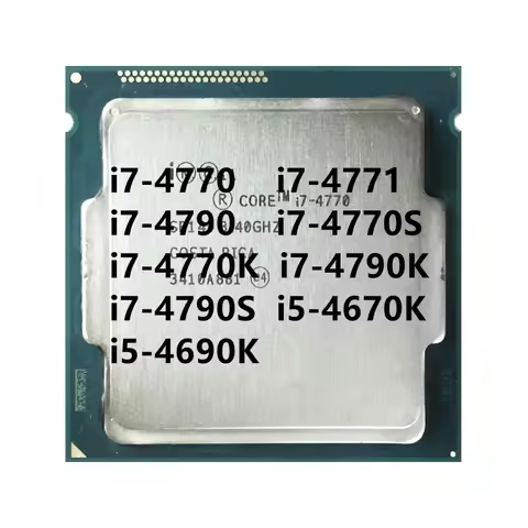 i7-4770 i7-4771 i7-4790 i7-4770S i7-4770K i7-4790K i7-4790S i5-4670K i5-4690K Quad Core CPU Processo