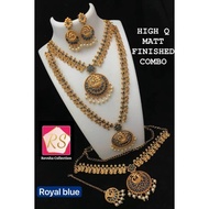 Indian Jewellery set color blue