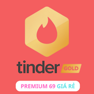 Tinder GOLD nâng cấp bằng Gmail chính chủ của khách hàng
