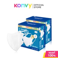 Oni V-Shape Face Mask [35pcs x 2boxes] #White โอนิ หน้ากากอนามัย สีขาว 35ชิ้น #White 35pcsx2boxes
