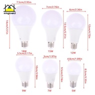 mingxuan2 E27 Equivalent LED Bulbs 5W 7W 9W 12W 15W 18W Lamps LED Spotlight Cold/Warm White with Bas