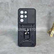 Itel S26 Ultra Itel Super 26 Ultra Case Ring Armor Robot Slide Transformer Black Slide Camera Protec