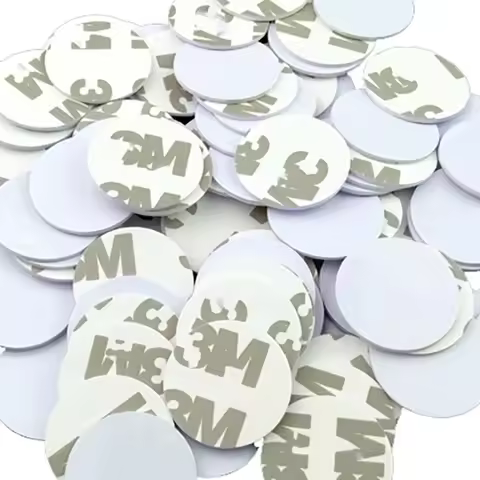 10Pcs 125 Khz RFID ID Sticker Writable Coin Cards EM4305 T5577 Chip For Access Control Rewritable