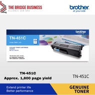 Ready Stock Brother TN-451C Original Toner Cartridge for HL-L8260CDN / HL-L8360CDW / MFC-L8690CDW / 