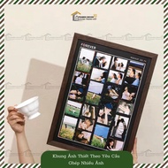 Dk Decor A4, A3, A5 Picture Frames with Photo Printing on Demand with Many Photos - Commemorative No