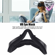 MUSLADY VR Eye Mask ฟองน้ำระบายอากาศ Sweatproof VR Mask Replacement Bracket สำหรับ Oculus Quest2
