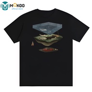 KATUN Men's and Women's T-shirts Cultural Graphic Design - Creative/ 100% Cotton/ Loose T-shirts Sac