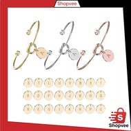 Shopvee ACC133 Alphabet Bracelet a to P Alphabet Letters Bangle Accessories FashionWanita Y1270