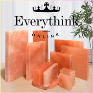 [HIMALAYA SALT] HIMALAYAN SALT ROCK BRICK PLATE BASE HIMALAYA RAW SALT ROCK GARAM HIMALAYA KEPING CL