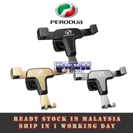 pemegang telefon bimbit Perodua Gravity Metal Air Vent Car Phone Holder Mount Tri 360 Deg Rotation for Myvi Viva Aruz Al