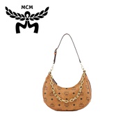 Mcm-classic Chain Bag-Underarm Bag BL Shoulder Bag-Crescent Bag