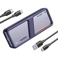 UGREEN 40Gbps M.2 NVMe Enclosure with Cooling Fan, Anti-Drop SSD Enclosure for MacBook, Aluminum M.2