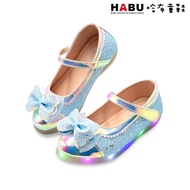 [Magic Children's Shoes] HABU HABU Children's Shoes Princess Light Shoes Princess Shoes Baby Shoes L