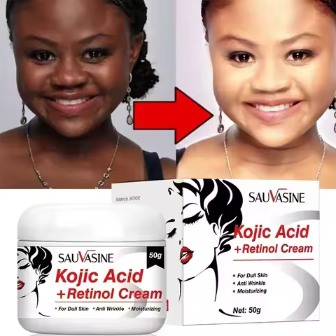 Kojic Acid Cream Remove Pigment Melanin Whitening Remove Dark Spots Cream Nourishing & Resurfacing F