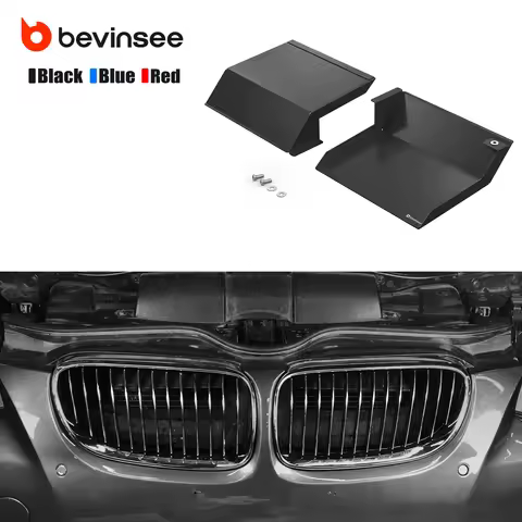BEVINSEE Air Intake Scoops for BMW E92 323i 325i 328i 330i 335i 335d 2010-2013