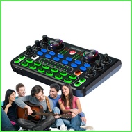 Audio Mixer for Streaming Podcast Mixer Board Sound Mixer Rechargeable Audio Recording Mixers Music Mixer Board junlasg junlasg