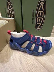 KEEN Hyperport H2 兒童涼鞋 藍紅色 US 12