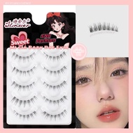 False eyelashes on Baby Doe Eyes natural makeup, yearbook makeup, concept,...