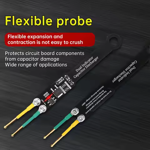 1PC Capacitor Discharge Pen AC/DC Switch Power Supply Repair Discharge Maintenance Tool AC8-380V/DC 