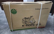 (全新 未開箱) K-Rock 摺疊單車 Folding Bicycle