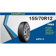 GOODYEAR TYRE 155/70R12 GPS 2  (WITH INSTALLATION)