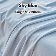 Cuddle™ Ice Silk Super Cool 2.0 Fitted Sheet / Super Cooling Icesilk Fitted Sheet Set / Cooling Fitt